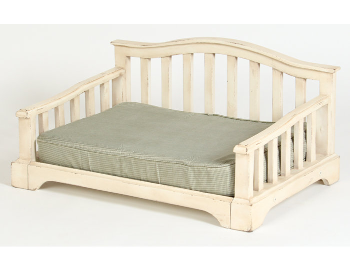 DogstuffDepot French Country Dog Bed with Orthopedic Foam Mattress